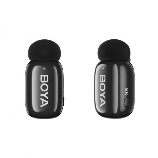 BOYA Mini Wireless Yaka Mikrofonu - Siyah BOYA Mini Wireless Yaka Mikrofonu - Siyah