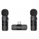 Boya BY-V20 Ultra Kompakt Android İkili Kablosuz Mikrofon Type-C Boya BY-V20 Ultra Kompakt Android İkili Kablosuz Mikrofon Type-C