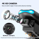 E99 Pro Drone Quadcopter Uzaktan Kumanda Kolu Dört Eksenli Uçak 4k HD 6K Fotoğraf İHA Yükseklik Sabitleme Helikopter E99 Pro Drone Quadcopter Uzaktan Kumanda Kolu Dört Eksenli Uçak 4k HD 6K Fotoğraf İHA Yükseklik Sabitleme Helikopter