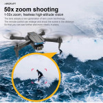 E99 Pro Drone Quadcopter Uzaktan Kumanda Kolu Dört Eksenli Uçak 4k HD 6K Fotoğraf İHA Yükseklik Sabitleme Helikopter 