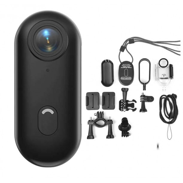 1080p Mini Aksiyon Kamerası Hd Spor Kamerası, Dijital Görüntü Sabitleme, Otomatik Pozlama
