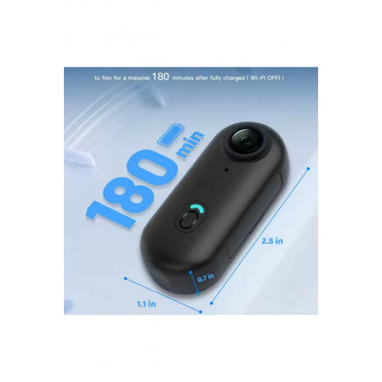 1080p Mini Aksiyon Kamerası Hd Spor Kamerası, Dijital Görüntü Sabitleme, Otomatik Pozlama