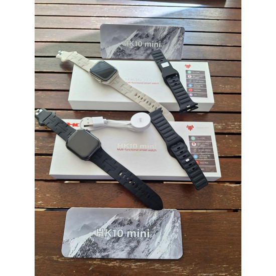 HK 10 Mini 41 mm Siyah Akıllı Saat