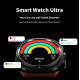 W7 Watch Ultra Amoled Ekran 46 Mm Akıllı Saat 2 Kordon Gümüş