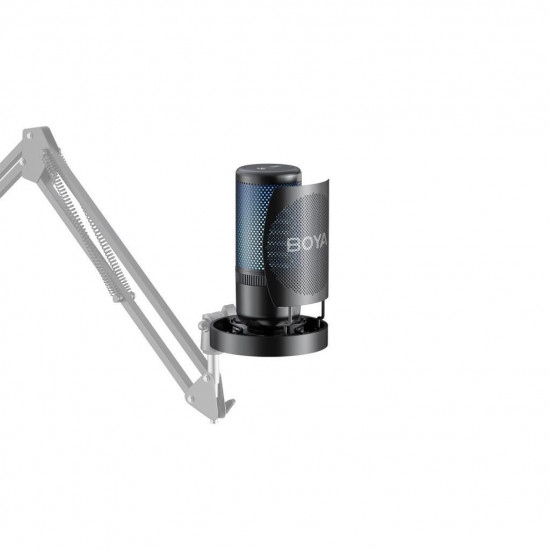 Boya K3 RGB Aydınlatmalı Masa Üstü Condenser USB Mikrofon Boya K3 RGB Aydınlatmalı Masa Üstü Condenser USB Mikrofon