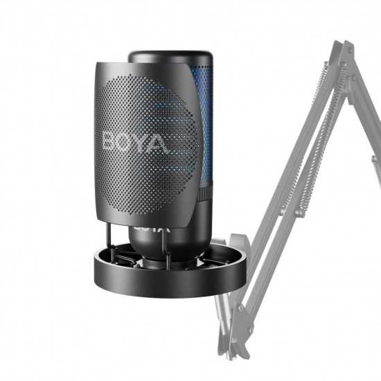 Boya K3 RGB Aydınlatmalı Masa Üstü Condenser USB Mikrofon Boya K3 RGB Aydınlatmalı Masa Üstü Condenser USB Mikrofon