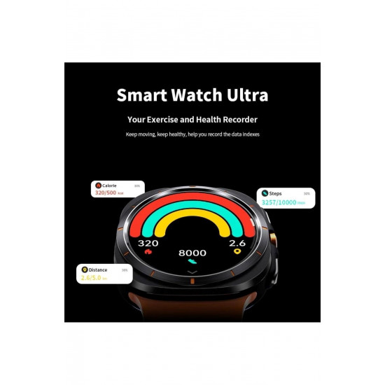 W7 Watch Ultra Amoled Ekran 46 Mm Akıllı Saat W7 Watch Ultra Amoled Ekran 46 Mm Akıllı Saat