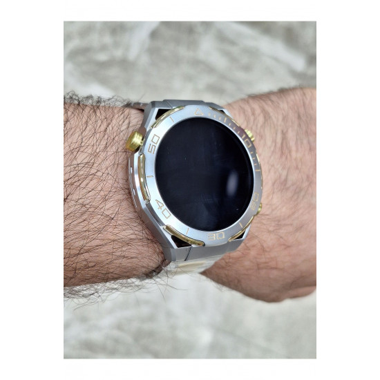 S30 Max Gümüş Gold Ve Siyah Gold Akıllı Saat S30 Max Gümüş Gold Ve Siyah Gold Akıllı Saat