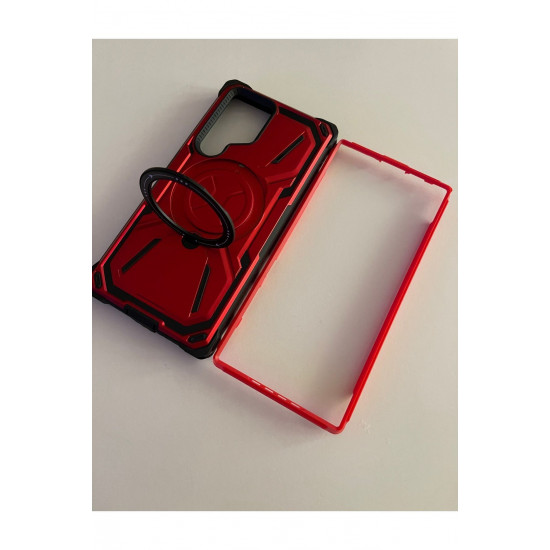SAMSUNG S24 ULTRA MAGSAFE VE STANDLI TANK KILIF 3 RENK SAMSUNG S24 ULTRA MAGSAFE VE STANDLI TANK KILIF 3 RENK