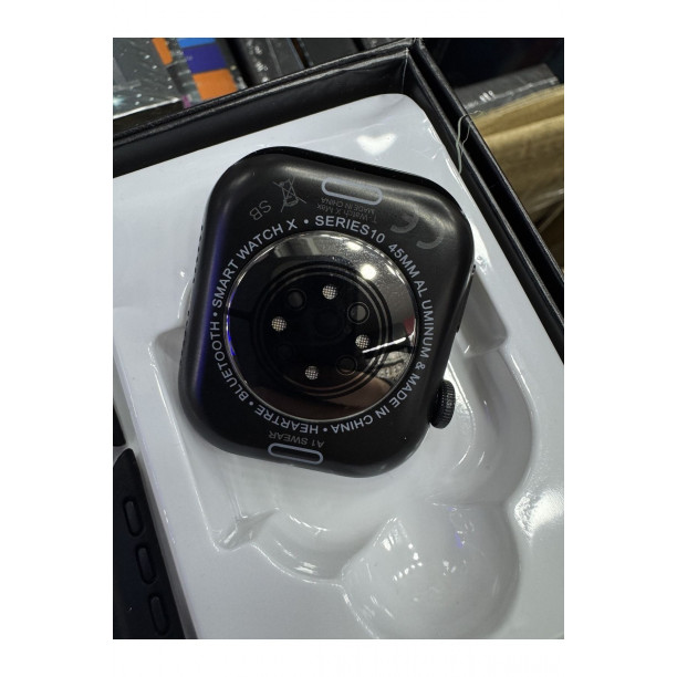 T-WATCH X MAX  46 MM AKILLI SAAT  7 Kordon Bir Arada Çok Fonksiyonlu yeni 10 serisi YENİ MODEL