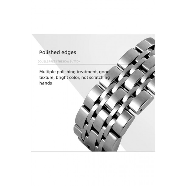 Fırsattan 38-40-41-42-44-45-49 MM İNCE ROLEX TİPİ PREMİUM ÇELİK KORDONLAR