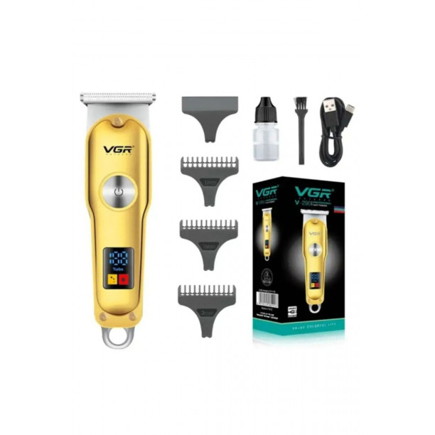 PROFESSIONAL  Turbo  LCD Ekranlı  Şarjlı Tıraş Makinesi