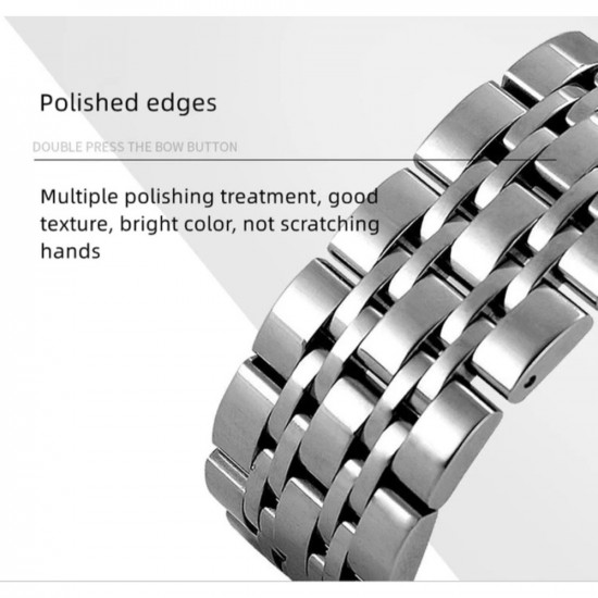 38-40-41-42-44-45-49 mm Ince Rolex Tipi Premium Çelik Kordonlar 38-40-41-42-44-45-49 mm Ince Rolex Tipi Premium Çelik Kordonlar