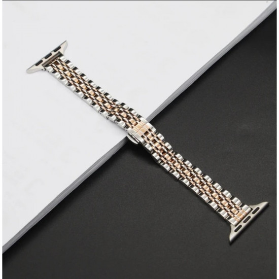 38-40-41-42-44-45-49 mm Ince Rolex Tipi Premium Çelik Kordonlar 38-40-41-42-44-45-49 mm Ince Rolex Tipi Premium Çelik Kordonlar