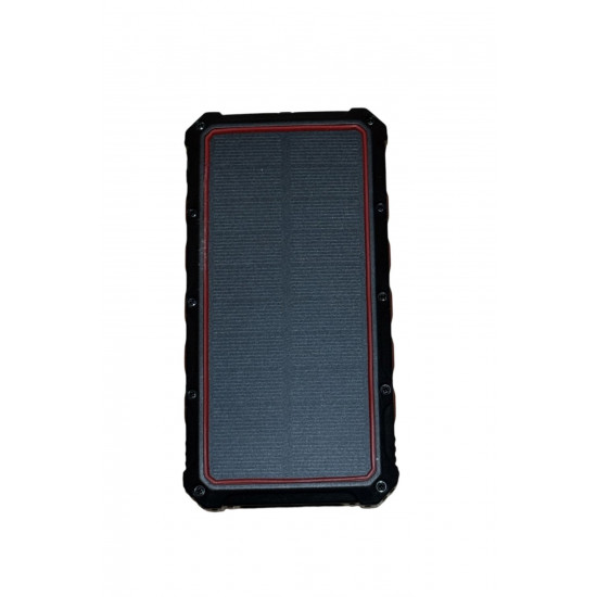 Solar Enerjili Wireless Özellikli 20000 Mah Solar Powerbank - 2+1 Çıkışlı Solar Enerjili Wireless Özellikli 20000 Mah Solar Powerbank - 2+1 Çıkışlı