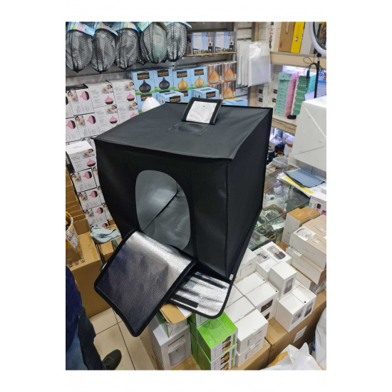 FOTOGRAF STÜDYOSU BÜYÜK BOY 60CM AYARLANABİLİR LEDLİ FOTOGRAF STÜDYOSU BÜYÜK BOY 60CM AYARLANABİLİR LEDLİ