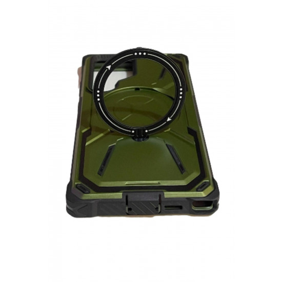 SAMSUNG S23 ULTRA MAGSAFE VE STANDLI TANK KILIF 3 RENK SAMSUNG S23 ULTRA MAGSAFE VE STANDLI TANK KILIF 3 RENK