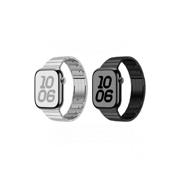 42-44-45-46-49 MM Dolgu Çelik Premium Kordon Kolay Tak Çıkar Pimli