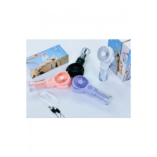 F4 2in1 USB Mini Fan ve Nemlendirici Boyun Askı İpli F4 2in1 USB Mini Fan ve Nemlendirici Boyun Askı İpli