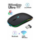 Bluetooth Wireless Kablosuz Mouse Çift Modlu Usb 2.4g Şarj Edilebilir 800/1200/1600dpi Rgb Led Bluetooth Wireless Kablosuz Mouse Çift Modlu Usb 2.4g Şarj Edilebilir 800/1200/1600dpi Rgb Led