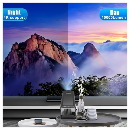 HY320 Mini Siyah Taşınabilir Sinema Projeksiyon Cihazı Ev Sineması Bluetooth Android Projeksiyon HY320 Mini Siyah Taşınabilir Sinema Projeksiyon Cihazı Ev Sineması Bluetooth Android Projeksiyon