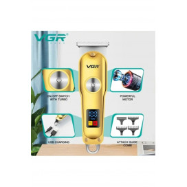 PROFESSIONAL  Turbo  LCD Ekranlı  Şarjlı Tıraş Makinesi