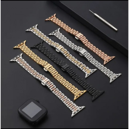 38-40-41-42-44-45-49 mm Ince Rolex Tipi Premium Çelik Kordonlar 38-40-41-42-44-45-49 mm Ince Rolex Tipi Premium Çelik Kordonlar