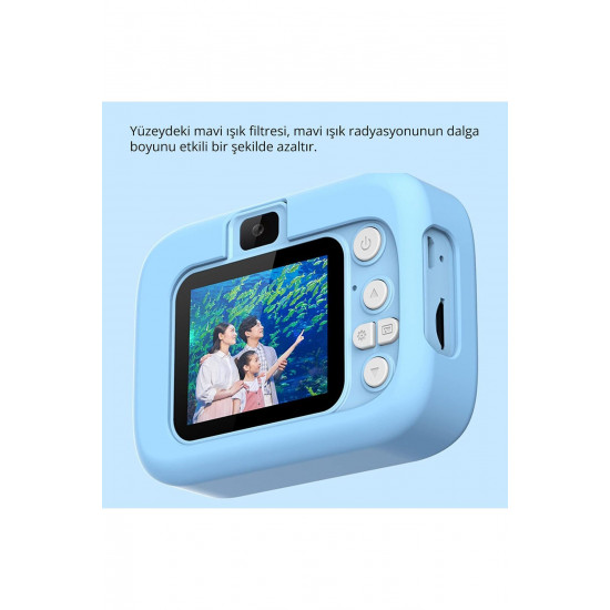 Angeleye KS-102 Çocuklar İçin Dijital Kamera Mavi Angeleye KS-102 Çocuklar İçin Dijital Kamera Mavi