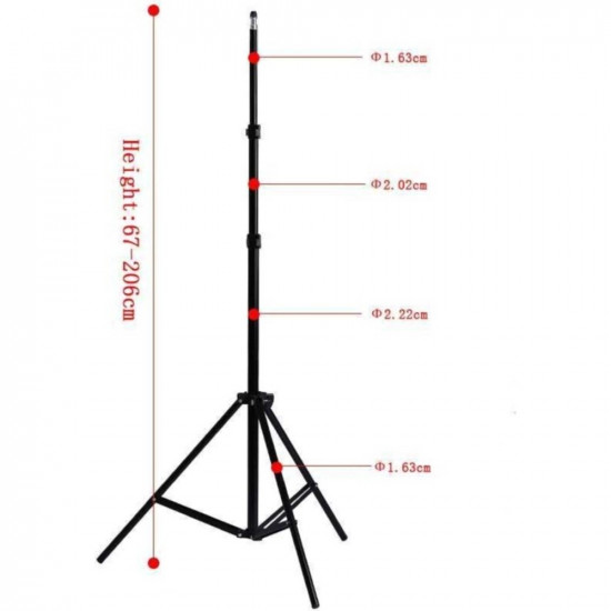 Teleskopik Tripod Uzun Tripod 2.1 M Tripod Siyah Teleskopik Tripod Uzun Tripod 2.1 M Tripod Siyah