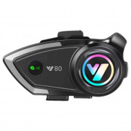 Y80 Kablosuz Bluetooth Motosiklet Kask Kulaklık Intercom Uyumlu