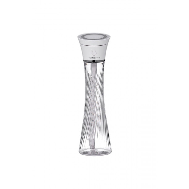 Hava Nemlendirici Difüzör Esansiyel Ultrasonik Araba Ev Aroma Difüzör Lamba 250 ml Beyaz