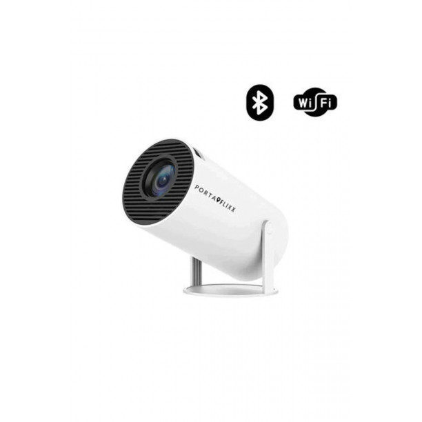 Taşınabilir Sinema Projektörü Ev Sineması Wifi Bluetooth Android iOS Akıllı Projeksiyon