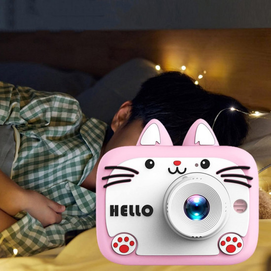 KS-102-HELLO Çocuk Kamerası Pembe