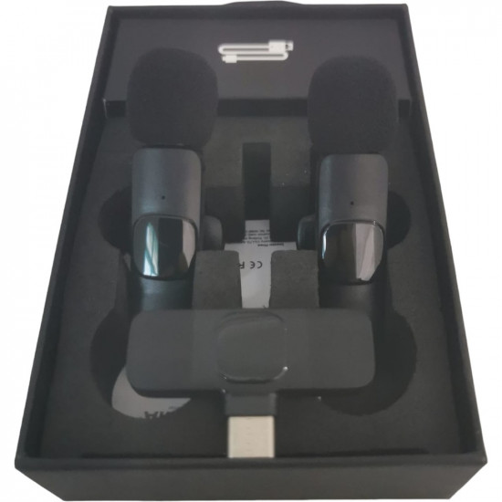 Wireless Ikili Mikrofon Wireless Ikili Mikrofon