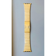 42-44-45-49 mm  Premium Kalite Dolgu Çelik Balık Sırtı Model Apple Watch Uyumlu Kordon