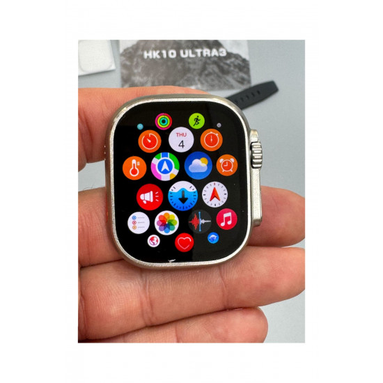 Hk10 Ultra 3 Yeni Versiyon Chat Gpt 2.0 Akıllı Saat Amoled Ekran 410*494 (3D) Hk10 Ultra 3 Yeni Versiyon Chat Gpt 2.0 Akıllı Saat Amoled Ekran 410*494 (3D)