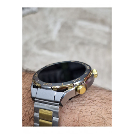 S30 Max Gümüş Gold Ve Siyah Gold Akıllı Saat S30 Max Gümüş Gold Ve Siyah Gold Akıllı Saat