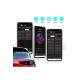 Araç LED Kayan Yazı Emoji Matrix Panel Kişiselleştirilebilir Telefon App Kontrollü Uzaktan Kumandalı Araç LED Kayan Yazı Emoji Matrix Panel Kişiselleştirilebilir Telefon App Kontrollü Uzaktan Kumandalı
