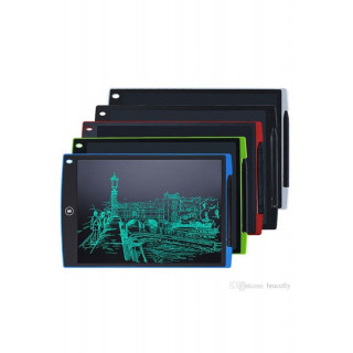 8.5 İNÇ RGB RENKLİ YAZILI DİGİTAL YAZI TAHTASI PİLLİ TUŞLA SİLİNEBİLİR 5 RENK