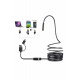 Endoskop Kameralı Boru muayene cihazı 3in1 2MT 5.5mm USB kablosu Borescope Su geçirmez Endoskop Kameralı Boru muayene cihazı 3in1 2MT 5.5mm USB kablosu Borescope Su geçirmez