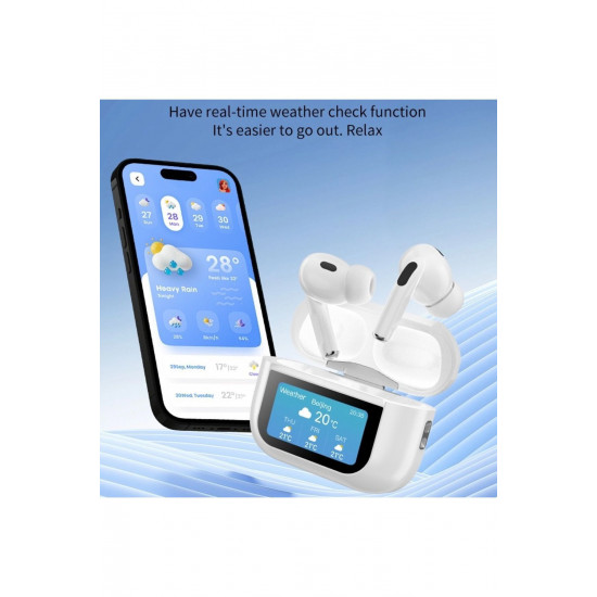V20 Pro Oyun Gps li Takvim Dokunmatik Ekranlı Gürültü Önleyici Kulaklık Anc/enc V20 Pro Oyun Gps li Takvim Dokunmatik Ekranlı Gürültü Önleyici Kulaklık Anc/enc